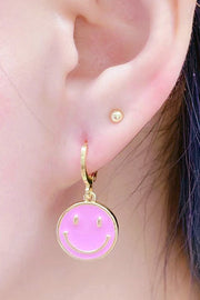 Smiley Earrings | Light Pink | Øreringe fra Birdsong