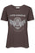 Cady T-shirt | Sort | T-shirt med sølv logo fra Sofie Schnoor