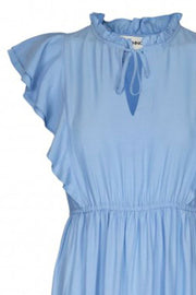 Ivalo Dress | Light Blue | Lang kjole fra Sofie Schnoor