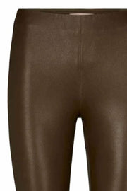 SRSoho Leather Pant | Dark Olive | Læder bukser fra Soft Rebels