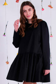 Benedicte LS Dress | Black | Kjole fra Liberté