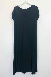 Alfie Dress  | Sort | Lang T-shirt kjole fra State Bird