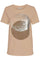Nola Tee | Beige Sand Mix | T-Shirt fra Freequent