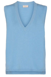 Amazy-Wa-Solid-V | Chambray Blue  | Vest fra Freequent