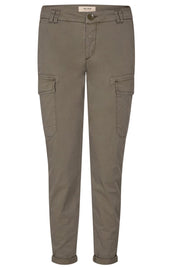Abbey Paper Cargo Pant | Army | Bukser fra Mos Mosh