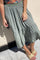 Heidi skirt | Army | Maxi nederdel fra Black Colour